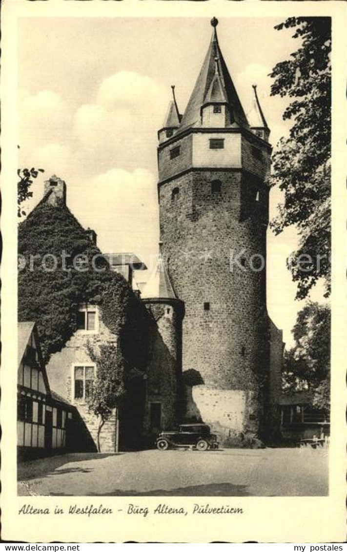 Altena Lenne Burg Altena Pulverturm