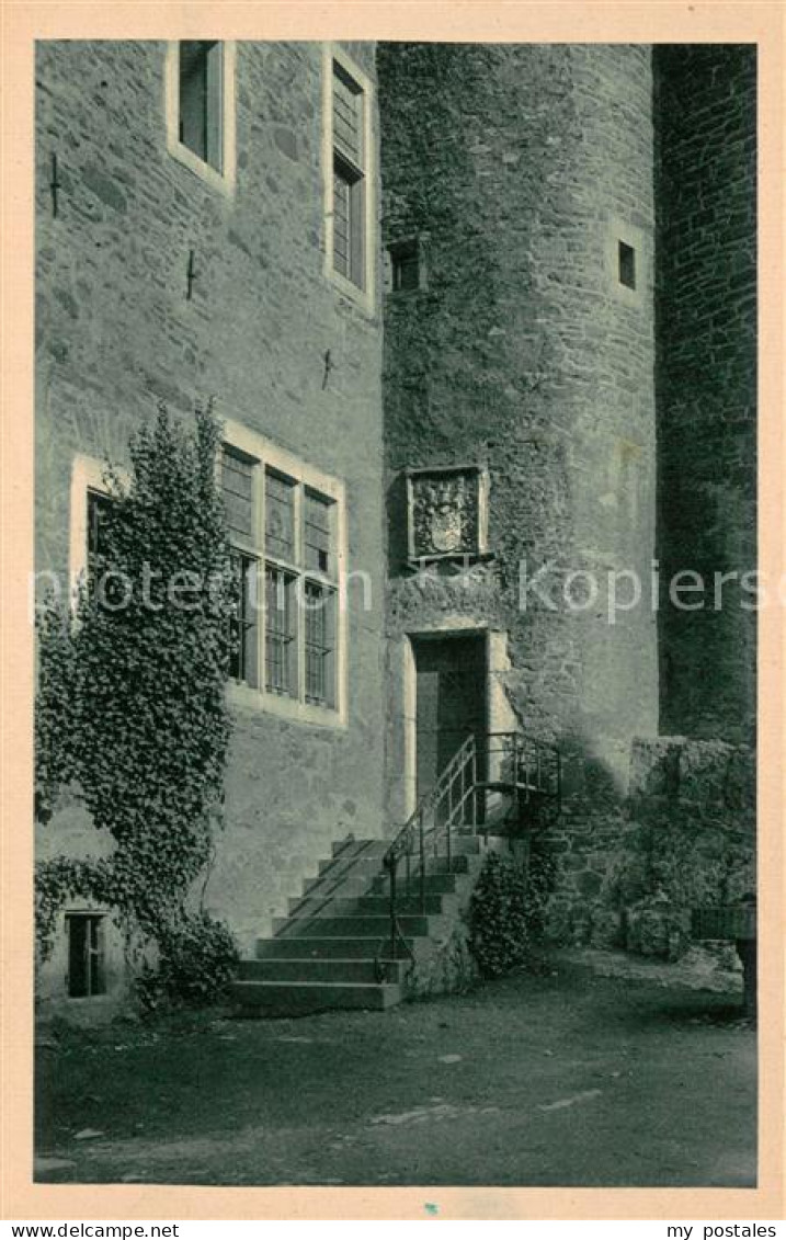 Altena Lenne Burg Altena Treppe Eingang