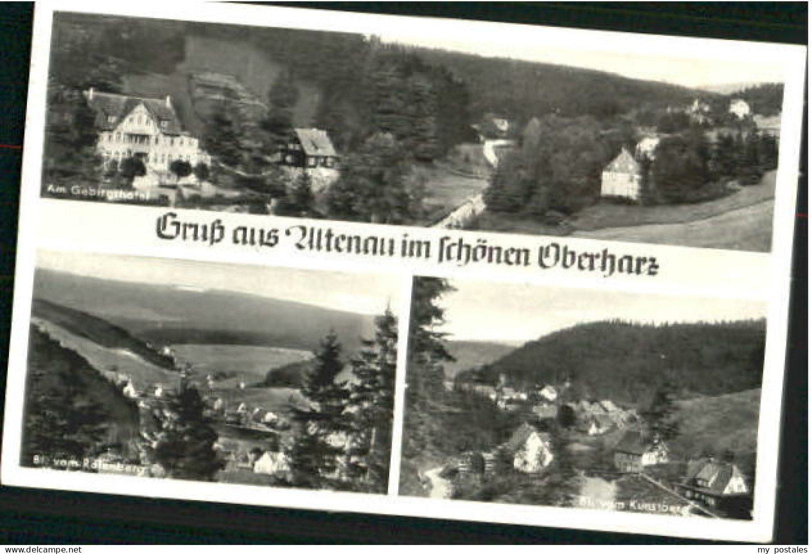 Altenau Harz Altenau Hotel x 1956