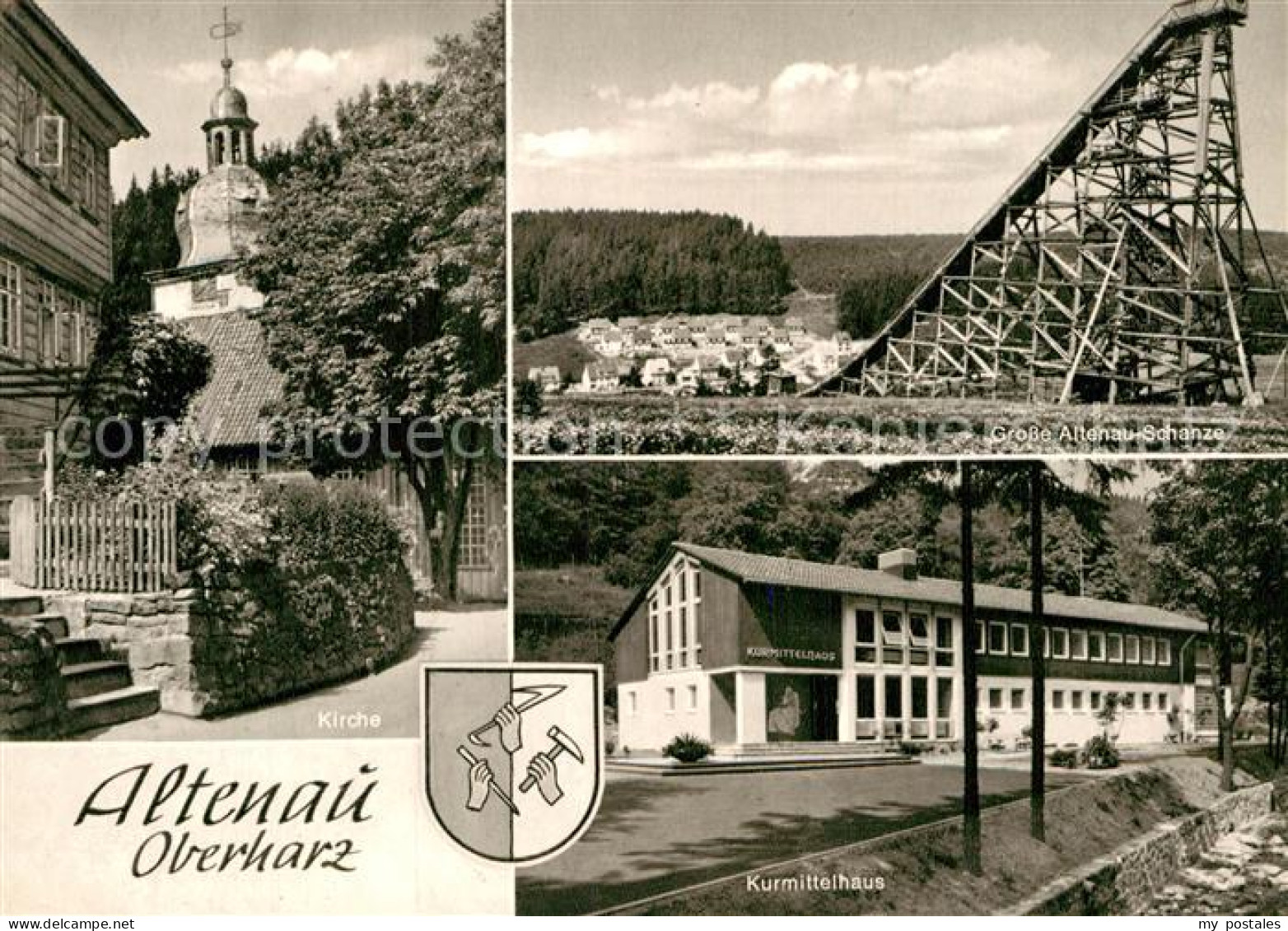 Altenau Harz Kirche Gr Altenau Schanze Kurmittelhaus