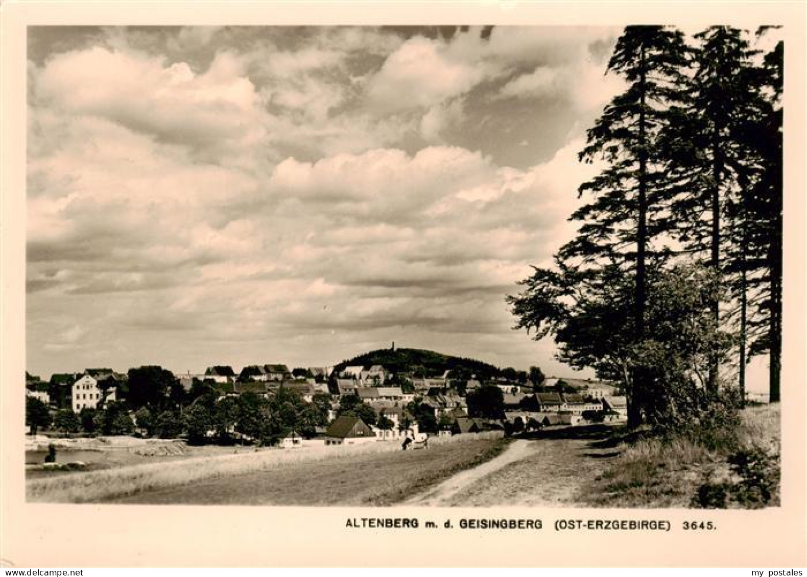 Altenberg Dippoldiswalde Sachsen Altenberg Geisingberg Ost-Erzgebirge Stadtblick