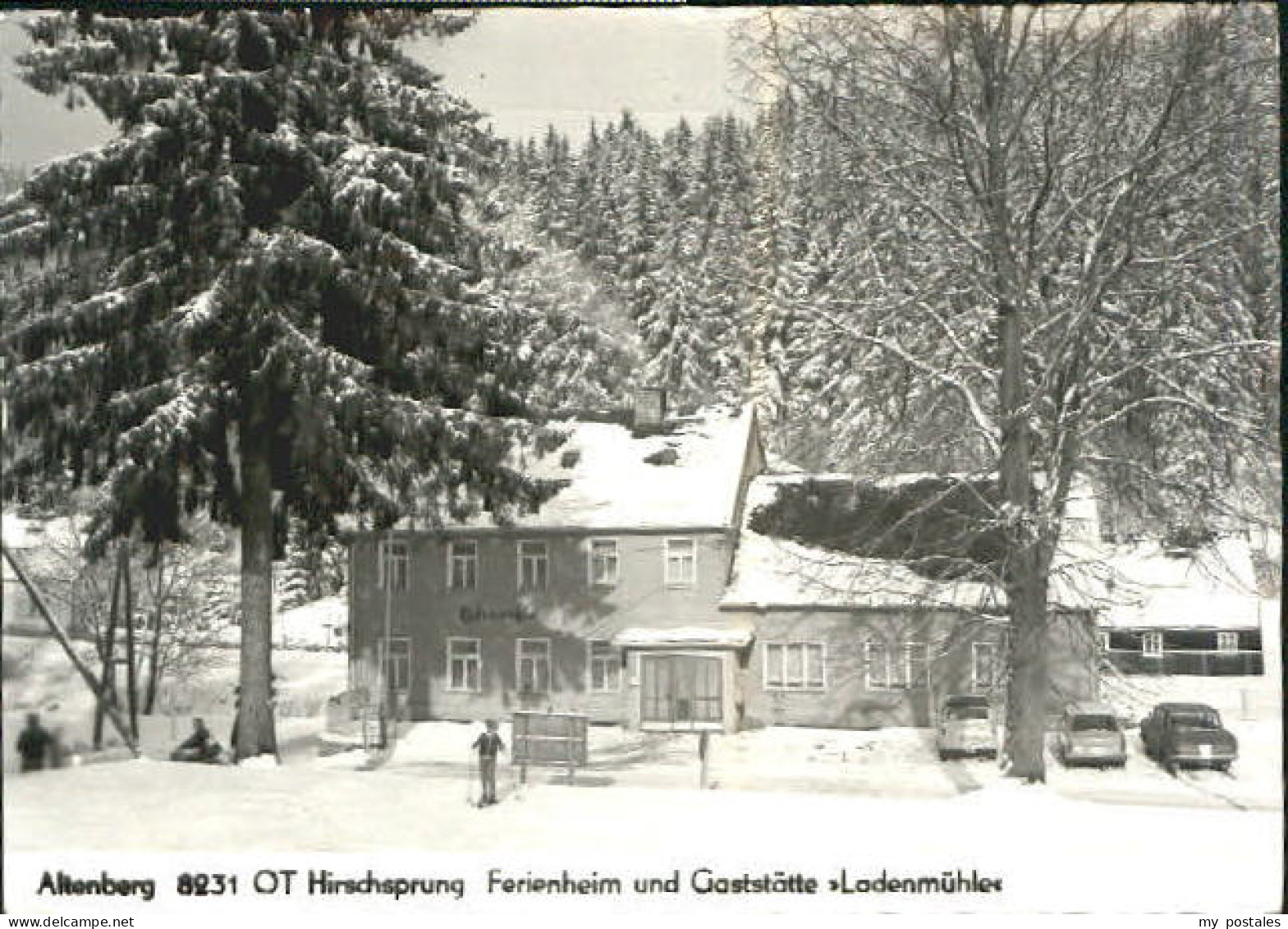 Altenberg Erzgebirge Altenberg Hirschsprung Heim Gaststaette x 1978