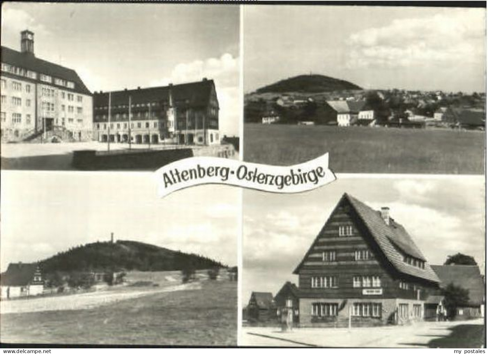 Altenberg Erzgebirge Altenberg  ungelaufen ca. 1965