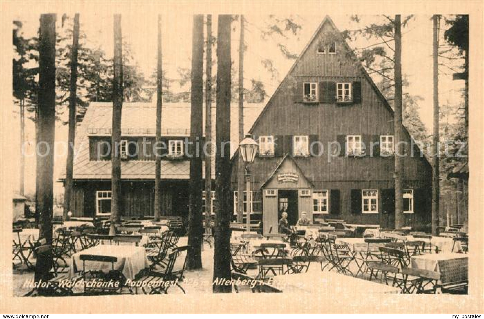 Altenberg Erzgebirge Waldschaenke Altes Raupennest altenberg