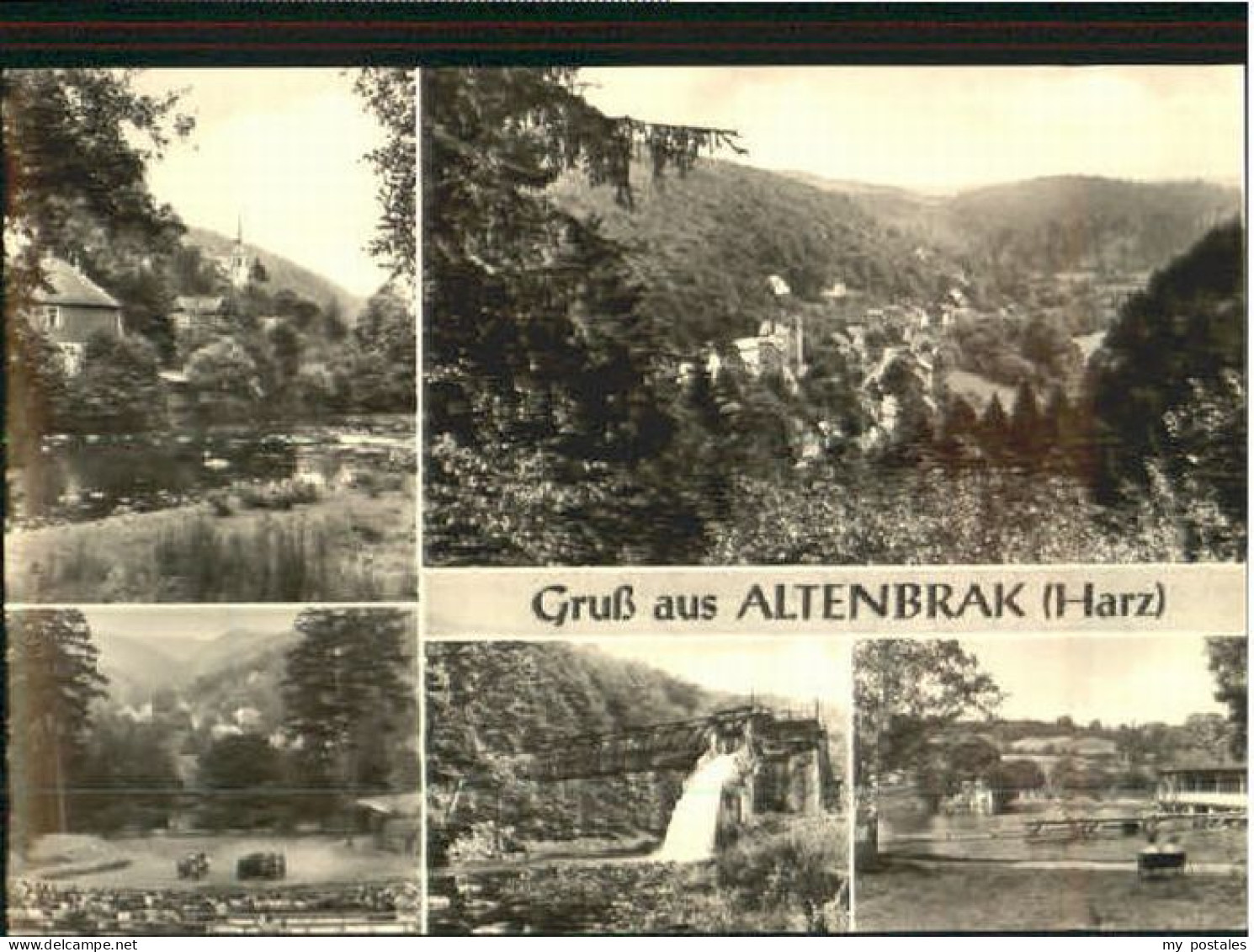 Altenbrak Harz Altenbrak Waldbuehne Bad Schleiferei x 1967