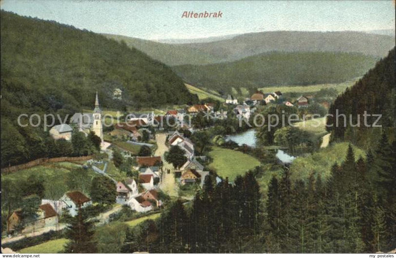 Altenbrak Harz Ortsansicht