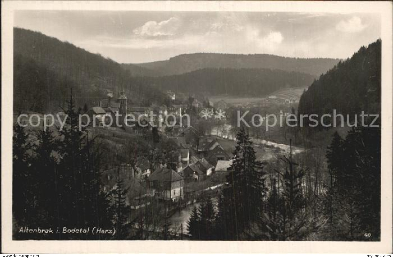Altenbrak Harz Teilansicht