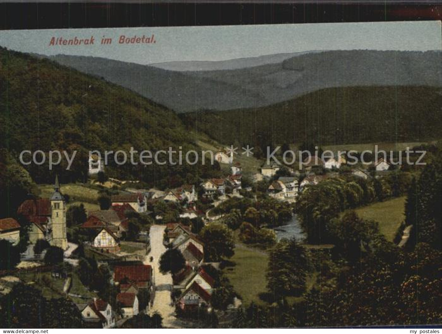 Altenbrak Harz Teilansicht