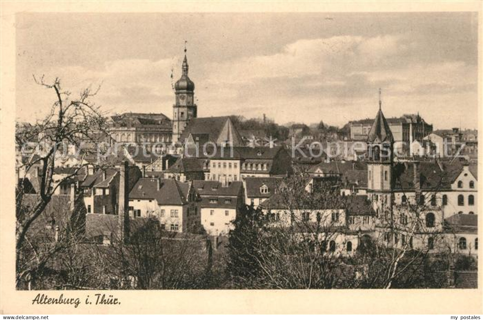 Altenburg Thueringen Stadtblick