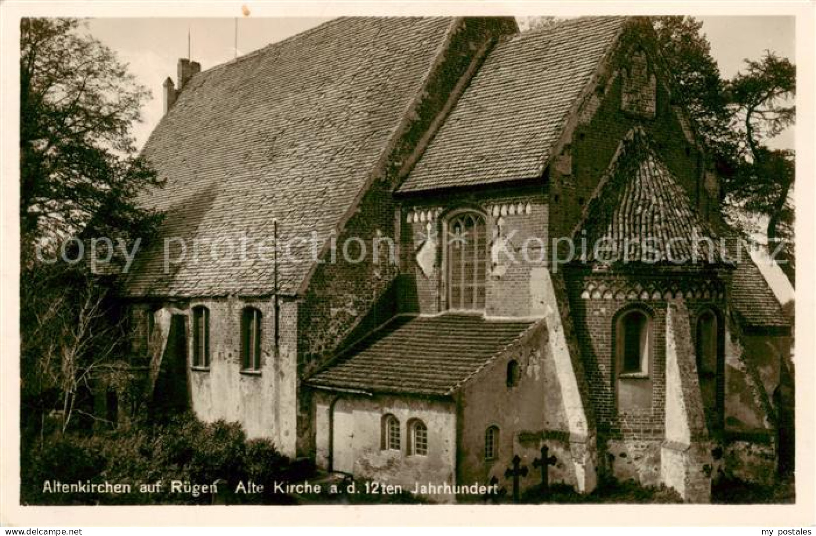 Altenkirchen Ruegen Alte Kirche