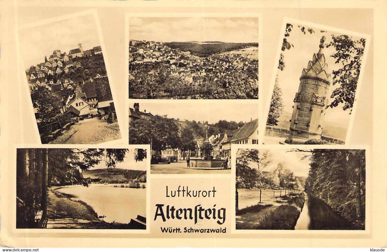 Altensteig - Mehrbild gel.1942