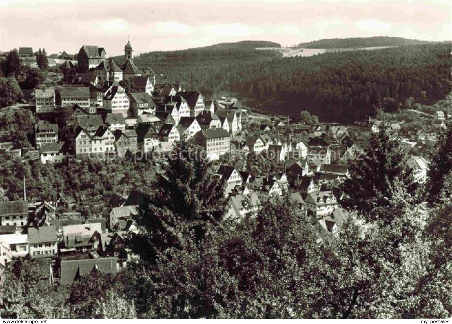 Altensteig Schwarzwald Fliegeraufnahme