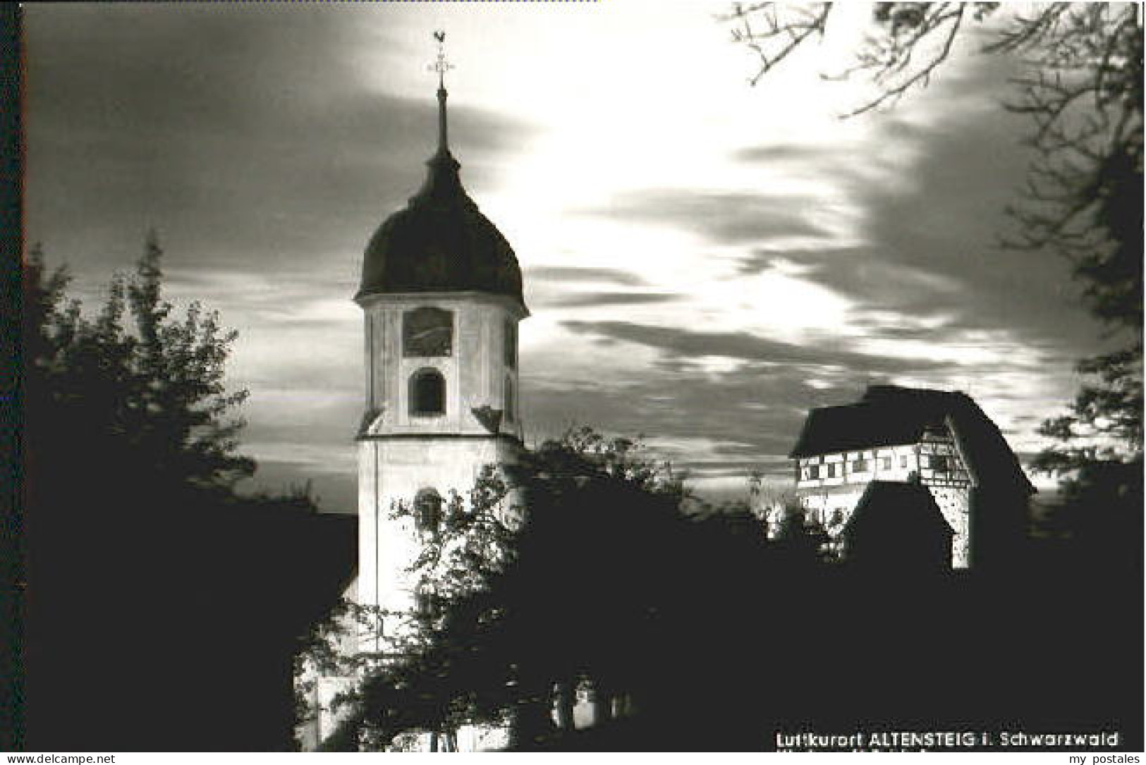 Altensteig Schwarzwald Kirche Schloss