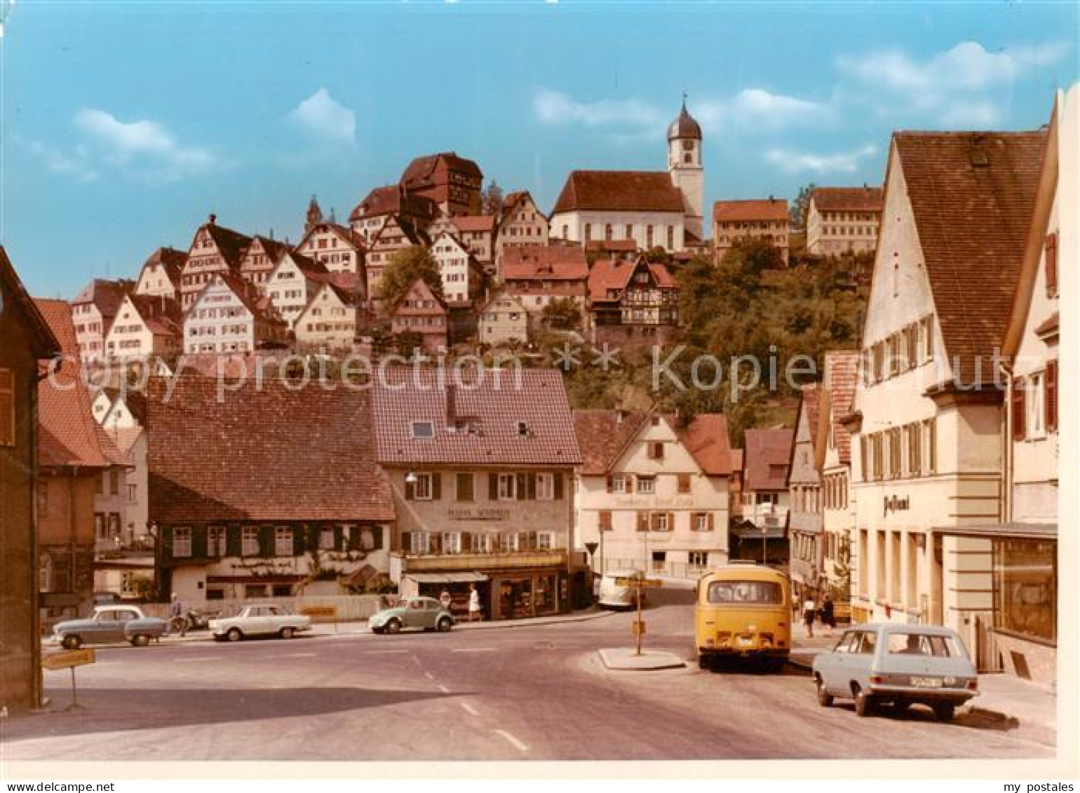 Altensteig Schwarzwald Ortsansicht
