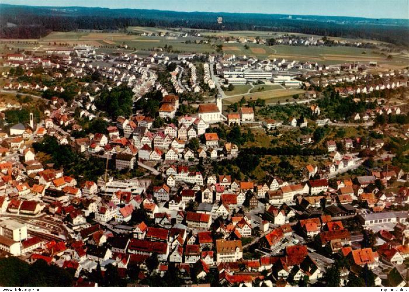 Altensteig Schwarzwald Panorama Luftkurort