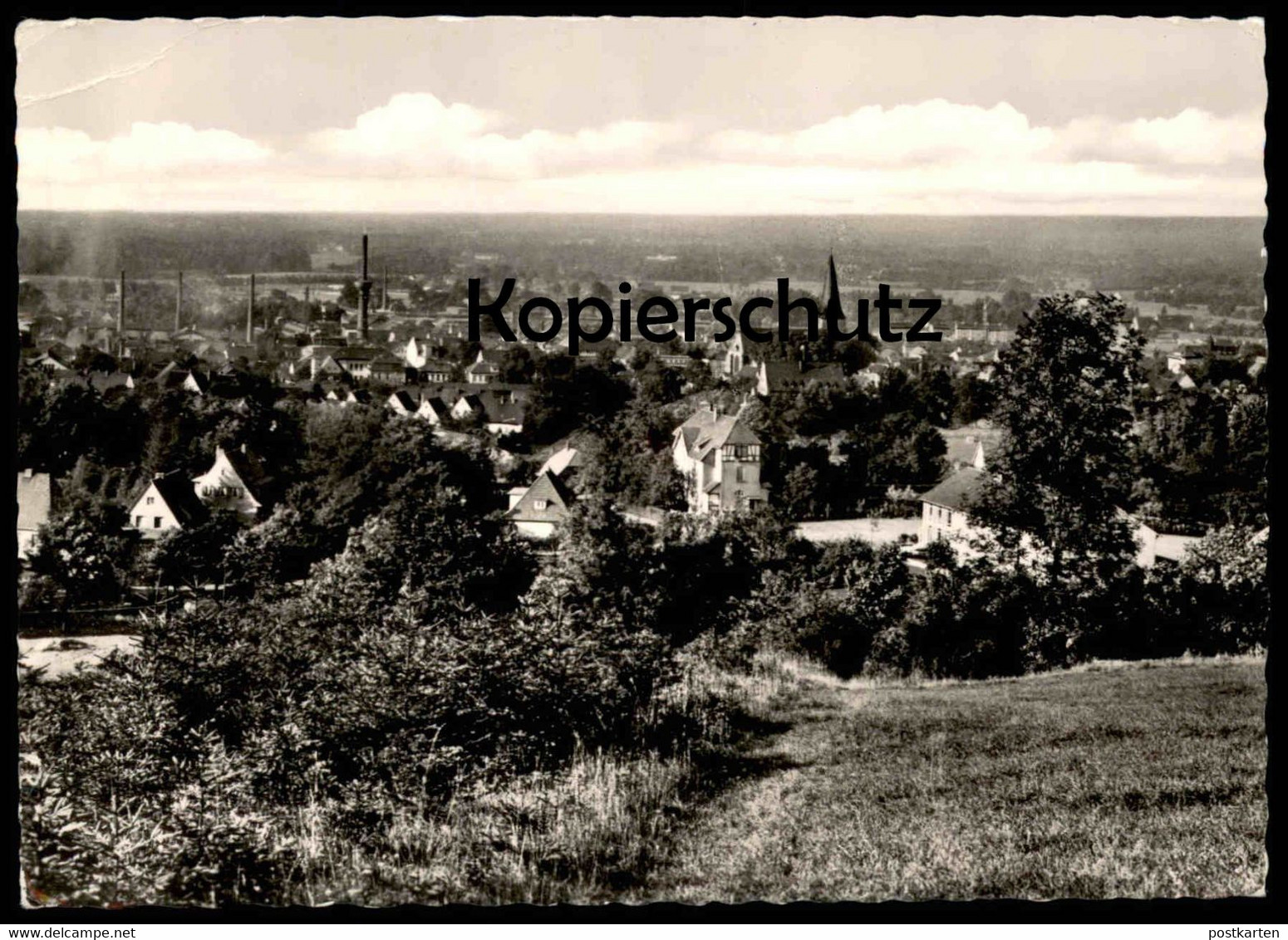 ÄLTERE POSTKARTE BLICK AUF LENGERICH WESTFALEN PANORAMA TOTALANSICHT GESAMTANSICHT AK postcard Ansichtskarte cpa