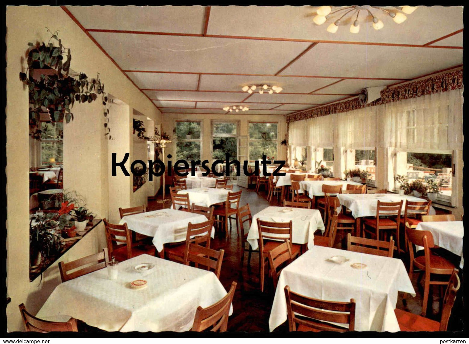 ÄLTERE POSTKARTE HARDERBERG HOTEL GASTSTÄTTE WALDESRUH GEORGSMARIENHÜTTE cpa postcard Ansichtskarte