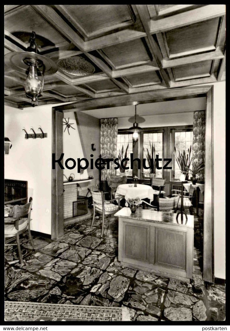 ÄLTERE POSTKARTE LENGERICH KREIS LINGEN EMS GASTSTÄTTE JANSEN-BRINKER Spinne spider araignée cpa postcard Ansichtskarte