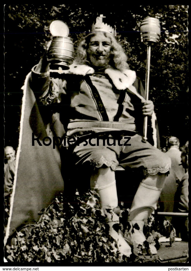 ÄLTERE POSTKARTE LÜBBECKE TAG DES BIERBRAUENS 15.08.1965 GAMBRINUS Bier beer cpa postcard AK Ansichtskarte