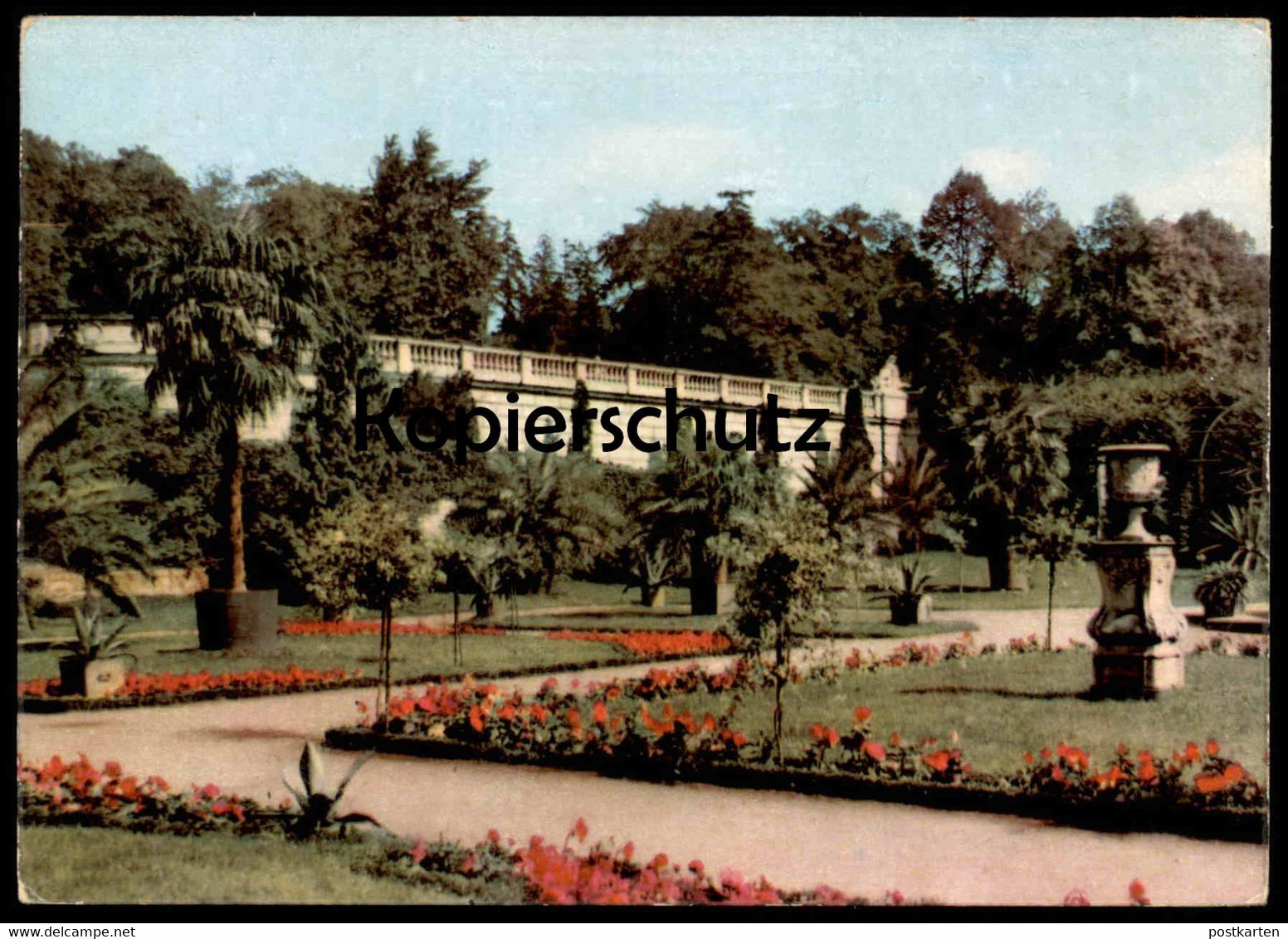 ÄLTERE POSTKARTE POTSDAM-SANSSOUCI SIZILIANISCHER GARTEN Schloss garden jardin castle cpa postcard AK Ansichtskarte