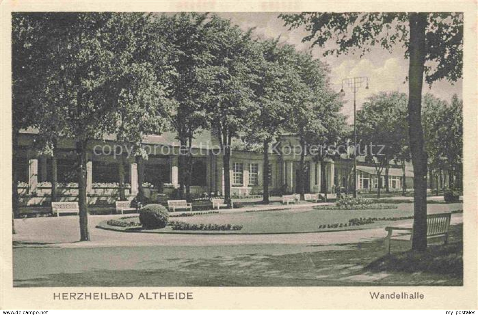 Altheide Ribnitz-Damgarten Mecklenburg-Vorpommern Herzheilbad Wandelhalle