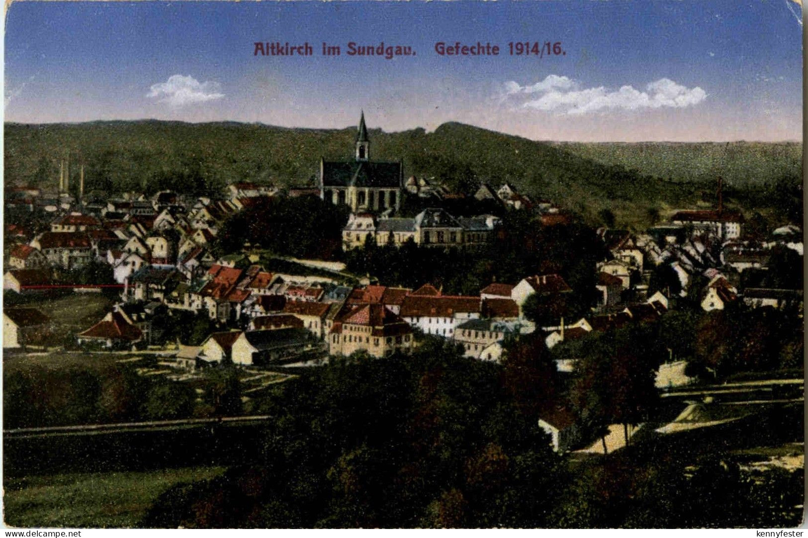 Altkirch im Sundgau - Gefechte 1914/16