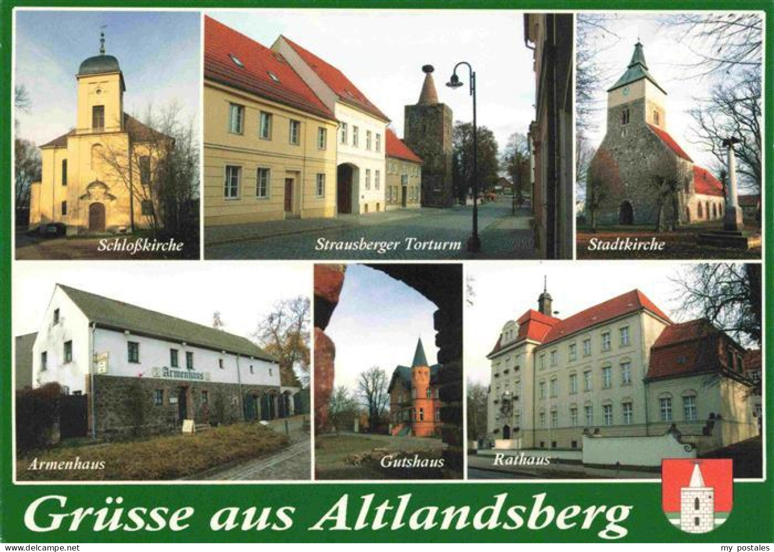 Altlandsberg Brandenburg Schlosskirche Strausberger Torturm Stadtkirche Armenhau