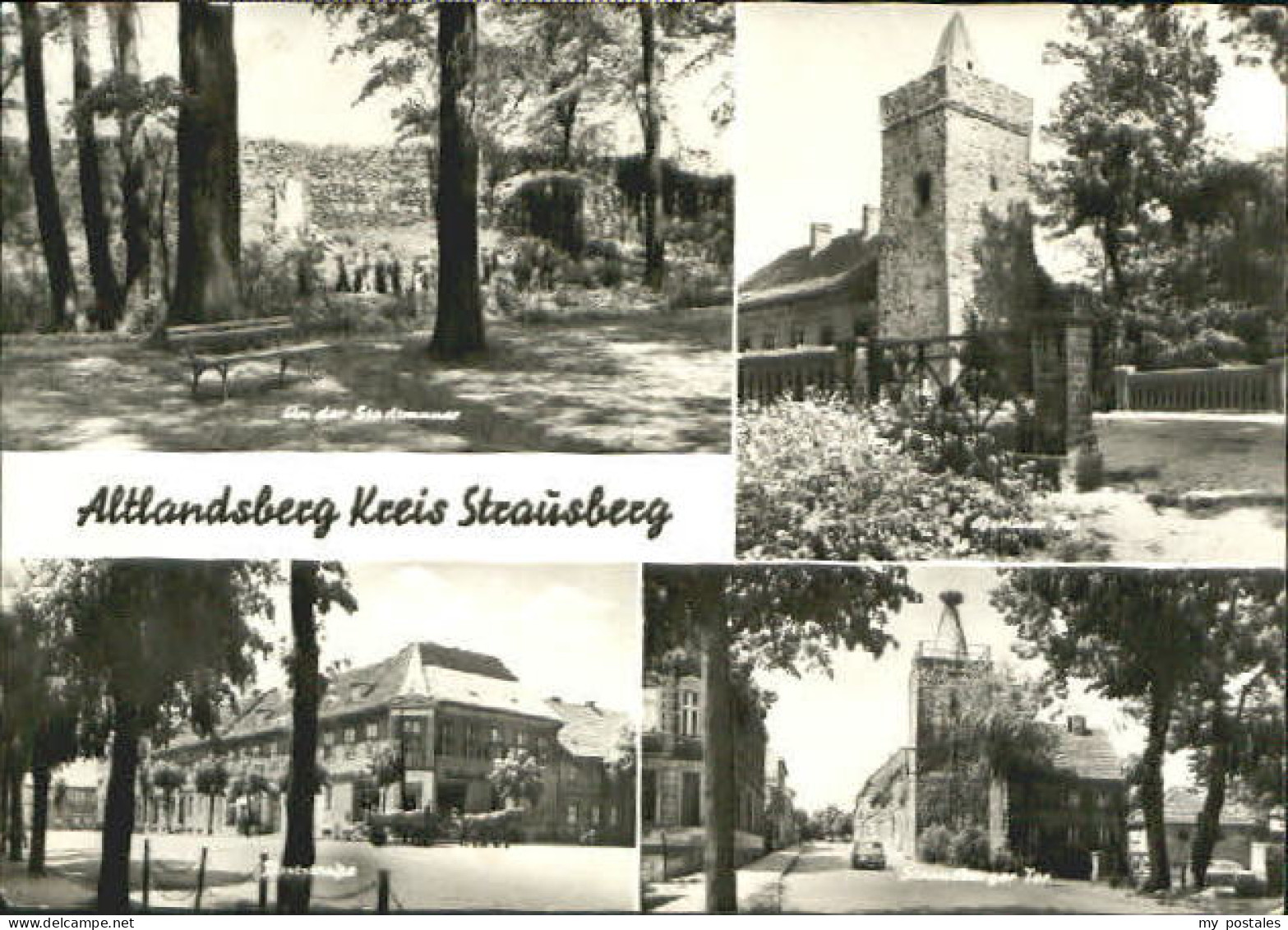 Altlandsberg Poststrasse Tor x 1970