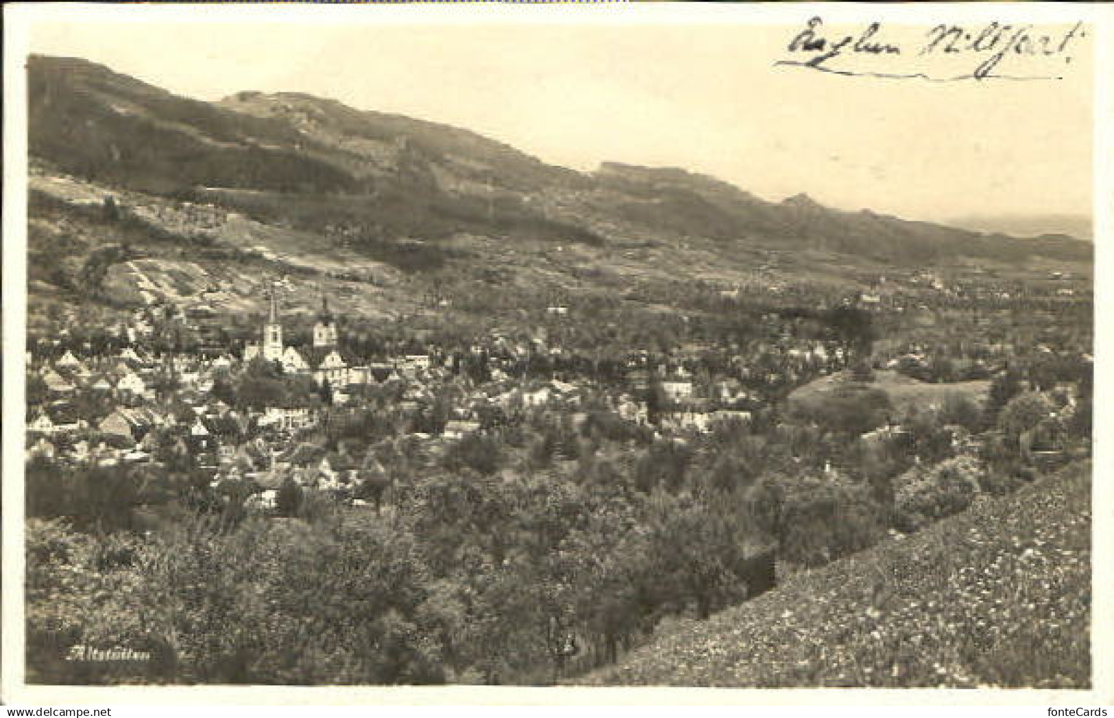 Altstaetten SG Altstaetten  x 1928
