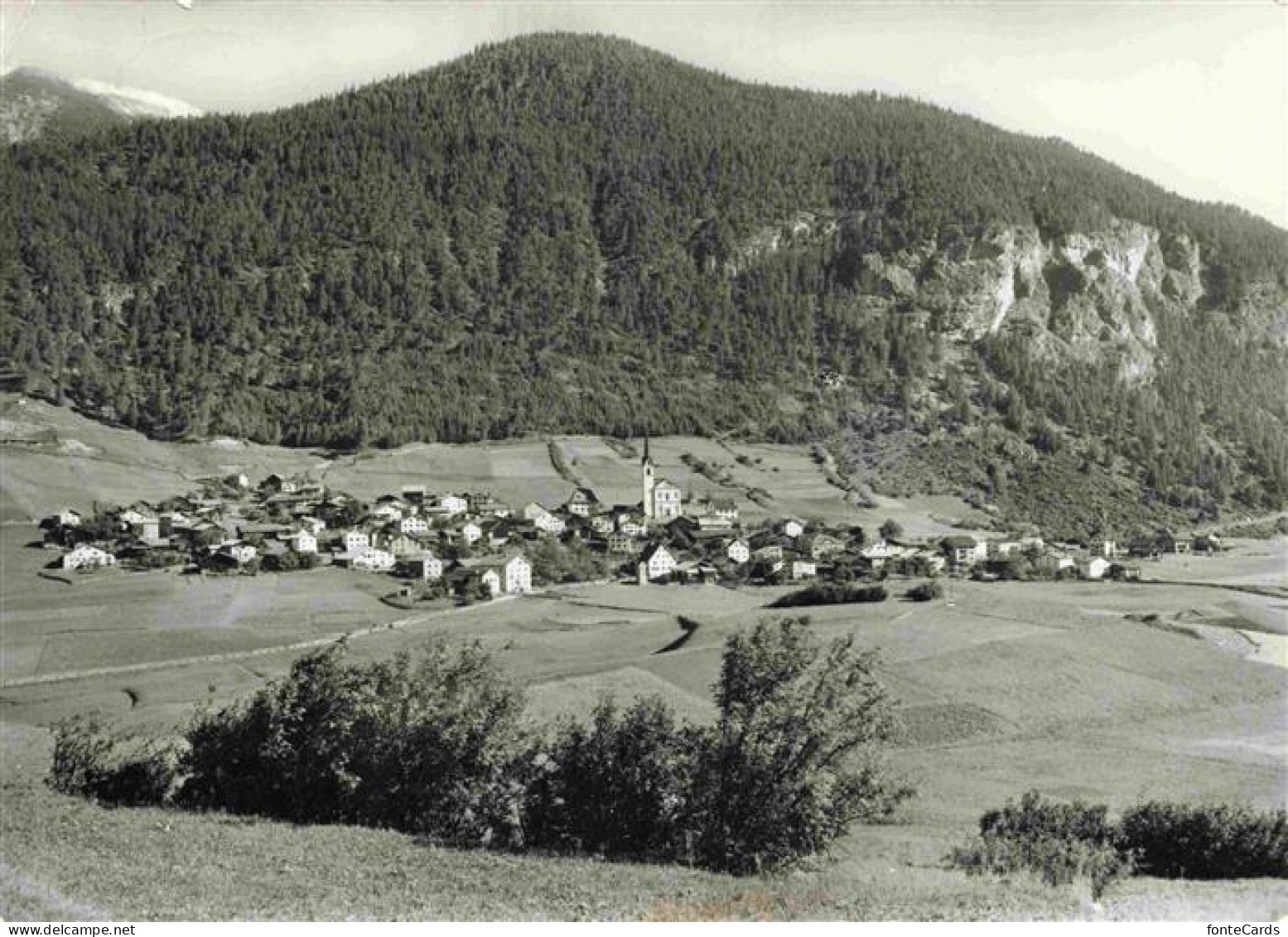 Alvaneu-Bad Albula GR Albulatal Panorama