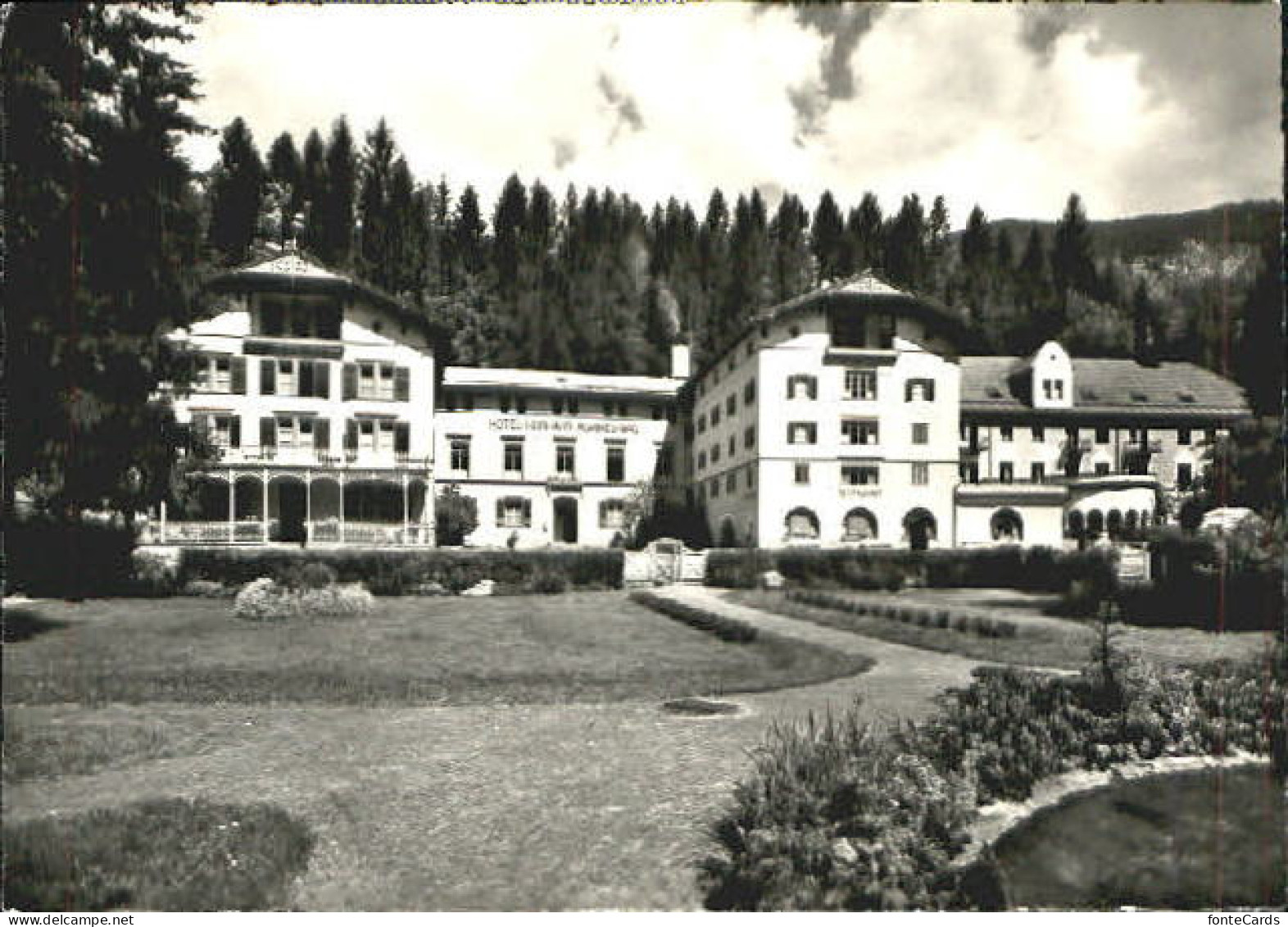 Alvaneu Bad Hotel Kurhaus x 1958