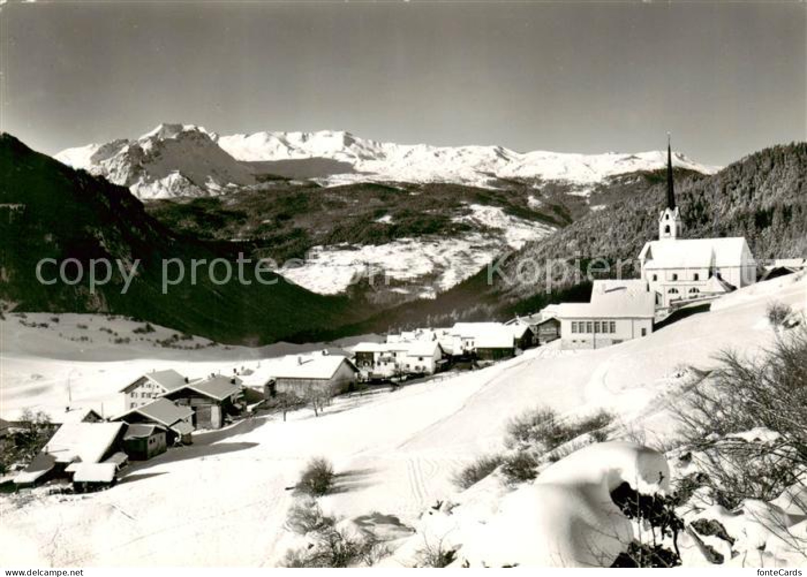 Alvaneu Dorf GR Panorama