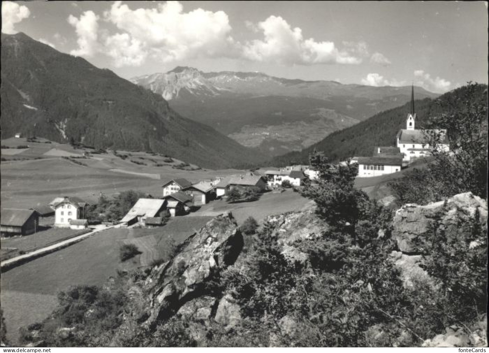 Alvaneu Dorf Piz Toissa