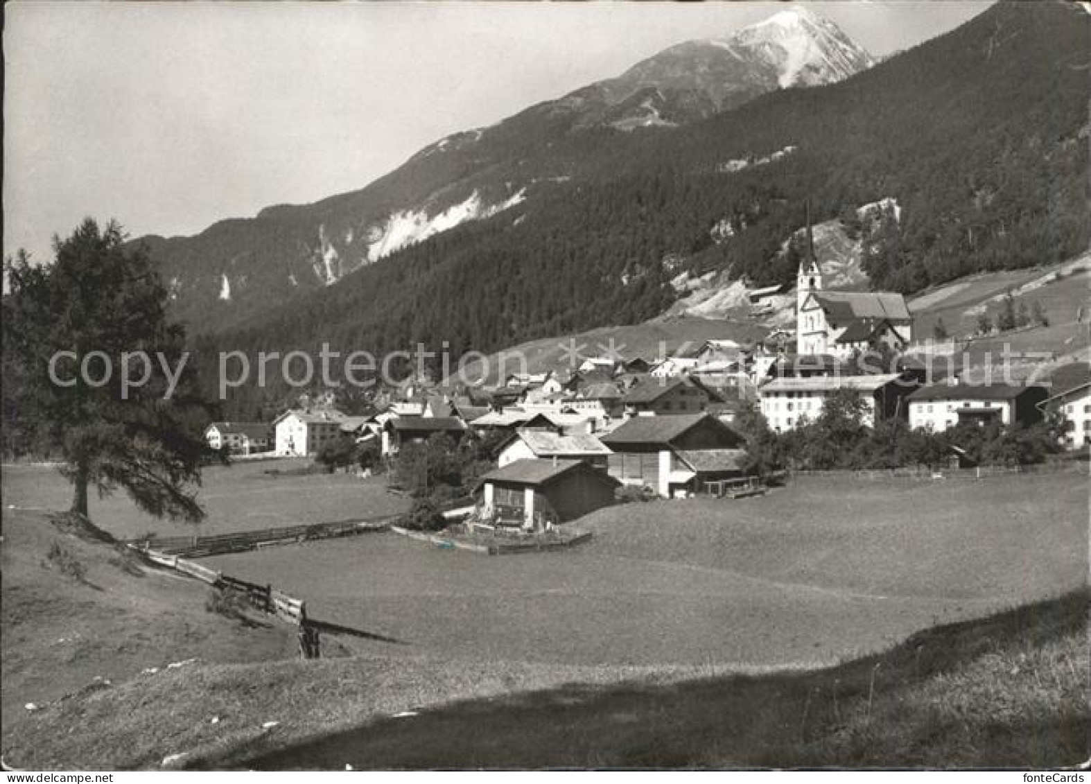 Alvaneu Dorf Teilansicht