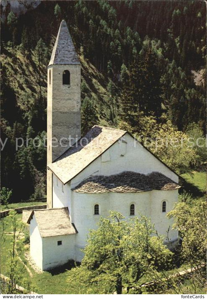 Alvaschein Karolinger Kirche St Peter zu Mistail