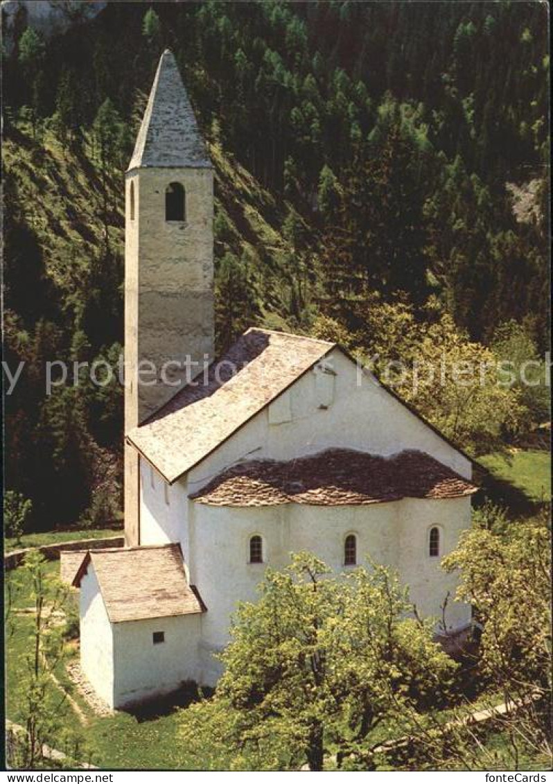 Alvaschein Karolinger Kirche St Peter zu Mistail