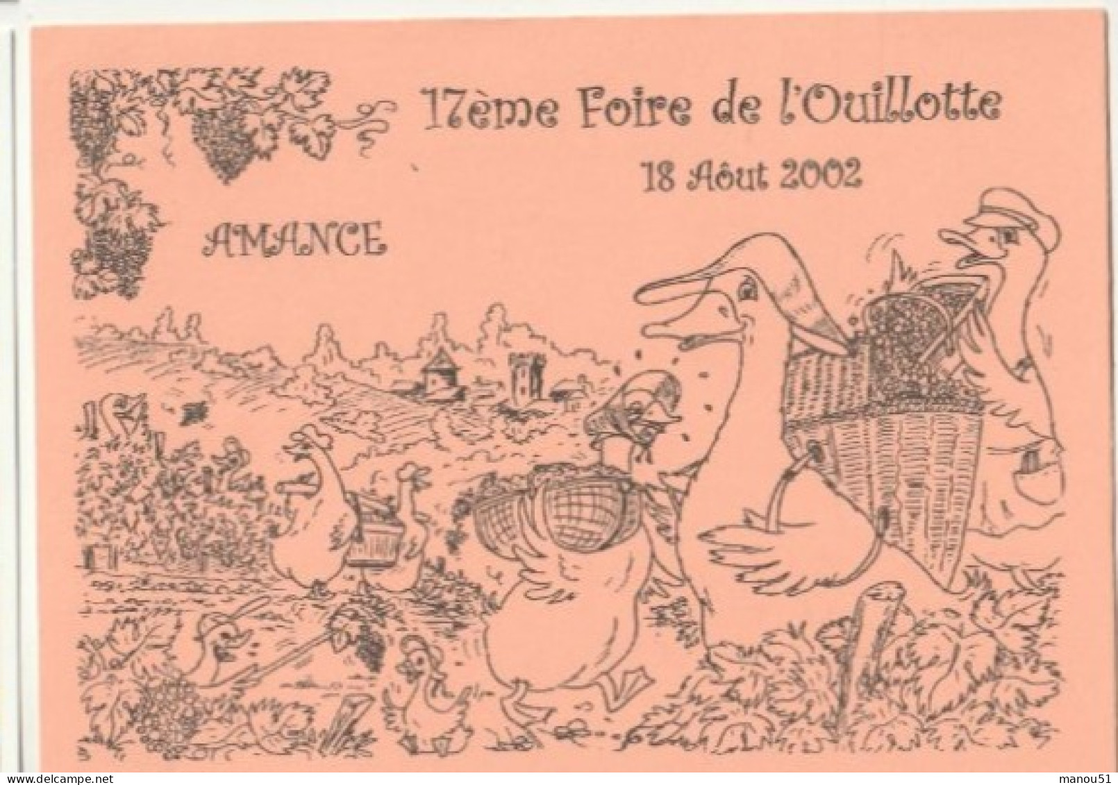 AMANCE  17ème Foire de l'Ouillotte