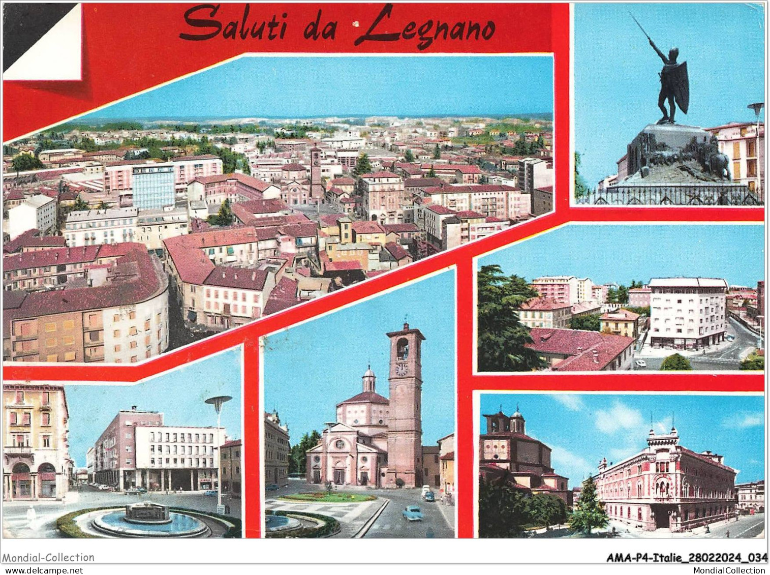 AMAP4-0332-ITALIE - LEGNANO - saluti da legnano