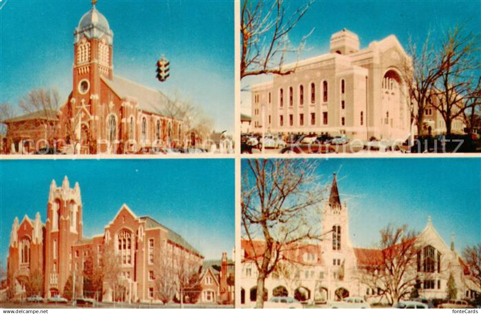 Amarillo Sacred Heart Cathedral First Baptist Church First Methodist Church Firs