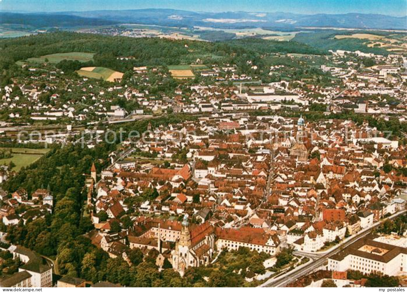 Amberg Oberpfalz Fliegeraufnahme