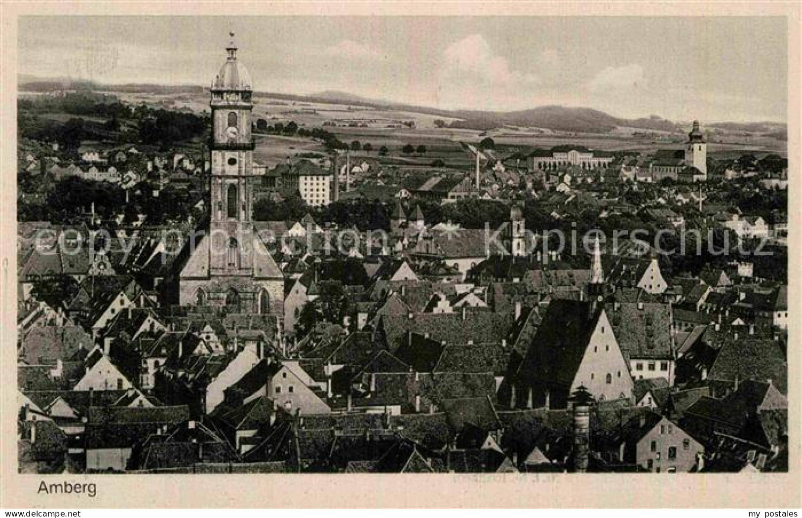 Amberg Oberpfalz Panorama
