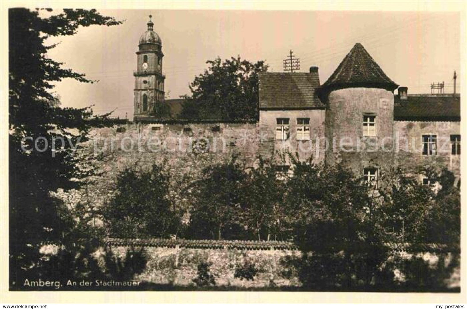 Amberg Oberpfalz Stadtmauer
