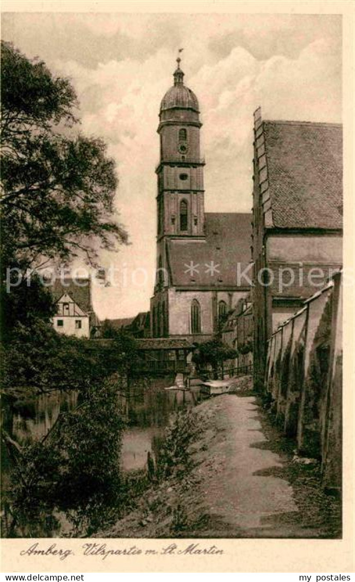 Amberg Oberpfalz Vils Sankt Martin Kirche