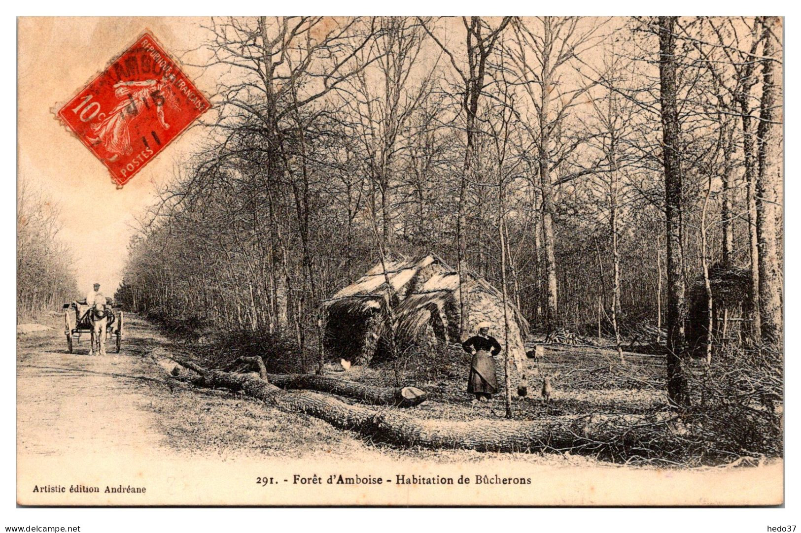 Amboise - Habitation de Bûcherons
