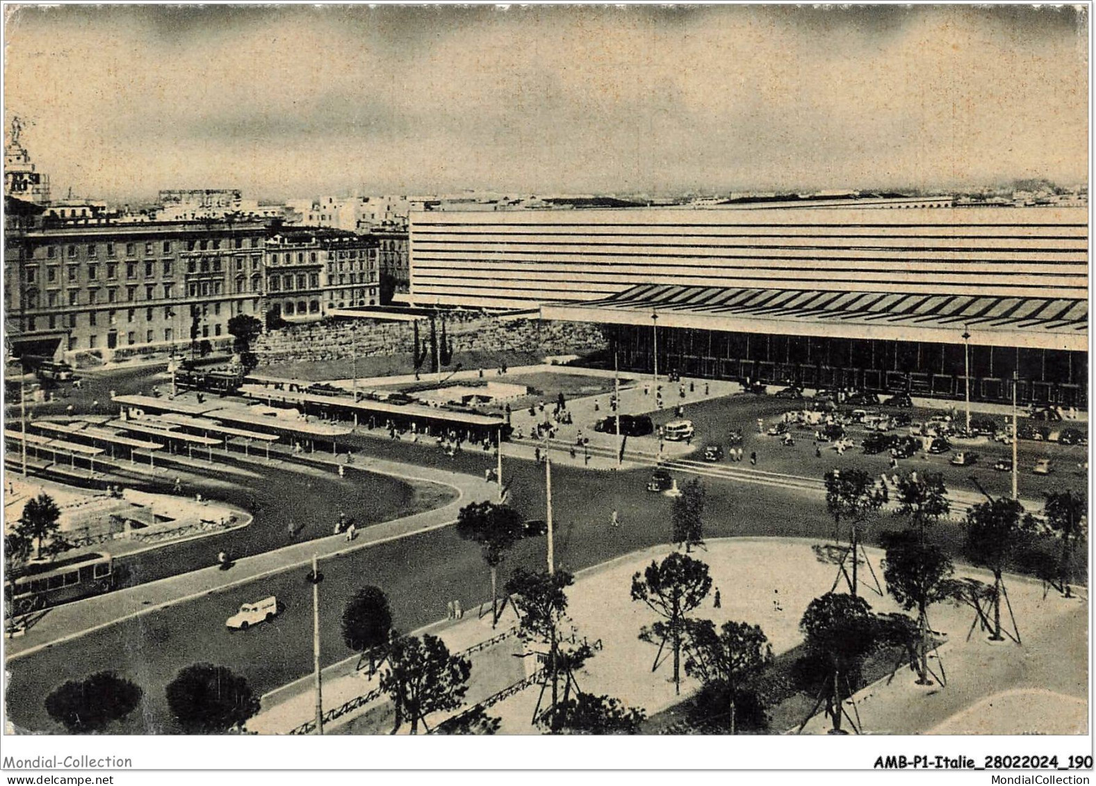 AMBP1-0096-ITALIE - ROMA - la nouvelle gare