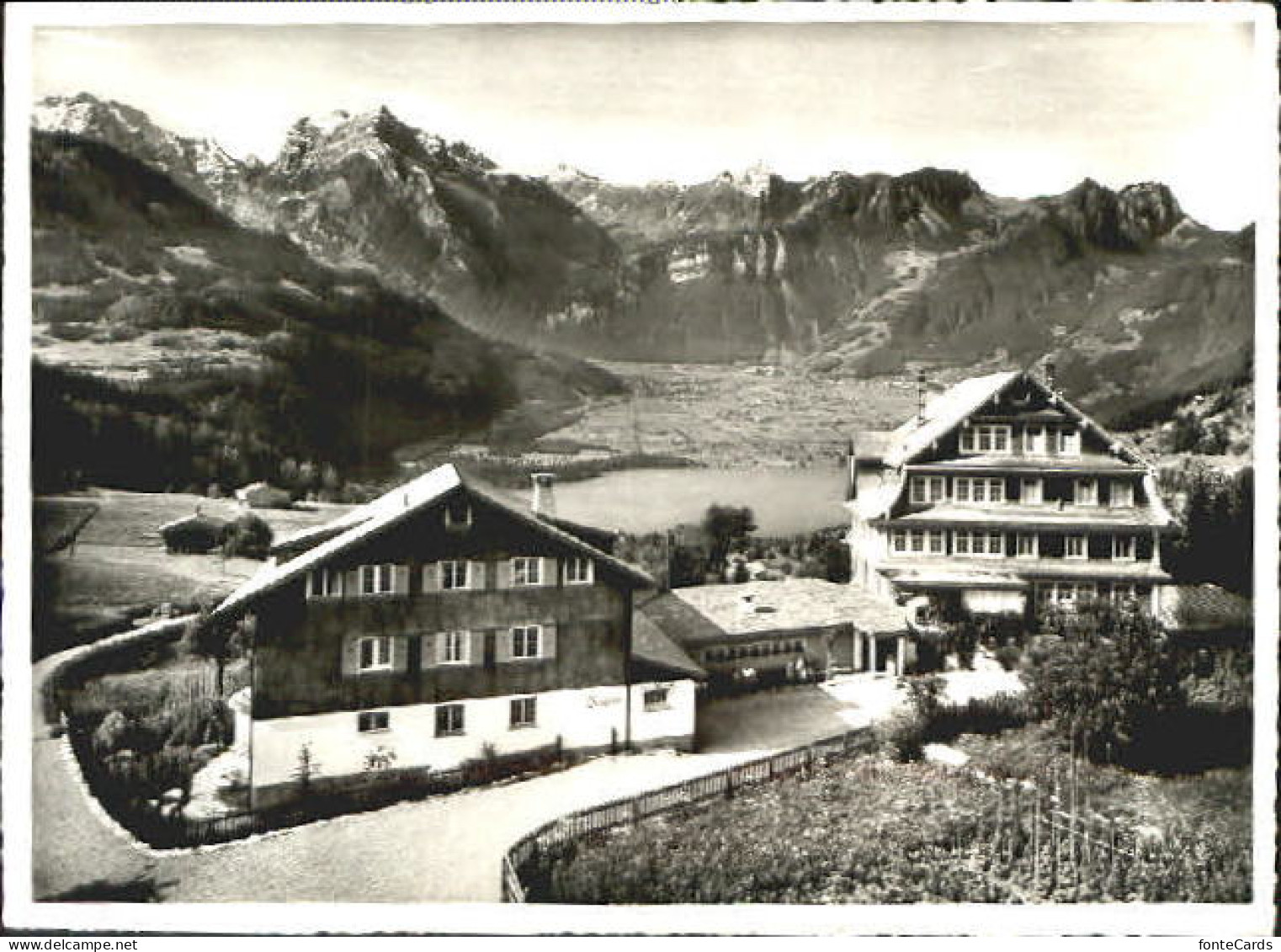 Amden Walensee SG Kurhaus Bergruh Walensee Glarneralpen o