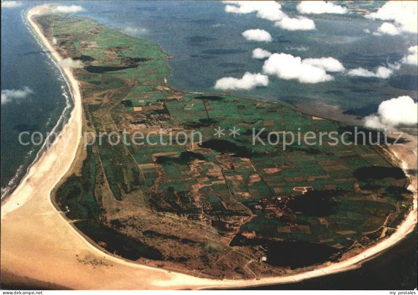 Ameland Fliegeraufnahme Het Eiland