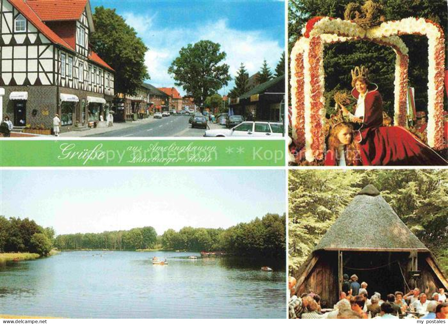 Amelinghausen Lueneburger Heide Feriengebiet Lueneburger Heide Hauptstrasse Lopa