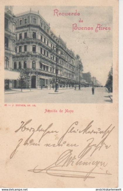 Argentinien Buenos Aires Avenida de Mayo gl1900 #77.965