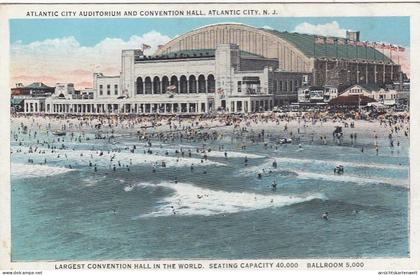 Atlantic City, N.J. Atlantic City Auditorium and Convention Hall ngl #E7049